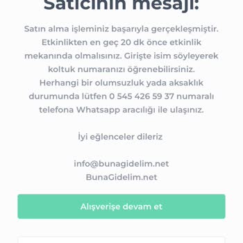 Buna Gidelim (bunagidelim.net) Bunagidelim.net Çocuk Oyunu Ücret İadesi Yapmadı