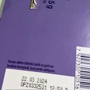 Milka Çikolata Bozuk Çıktı