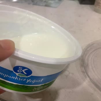 Sek Yoğurt Kıvam Ve Lezzet Kaybı