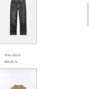 İnditex Alışverişin Sürekli İptal Edilmesi