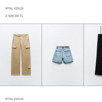 İnditex Alışverişin Sürekli İptal Edilmesi