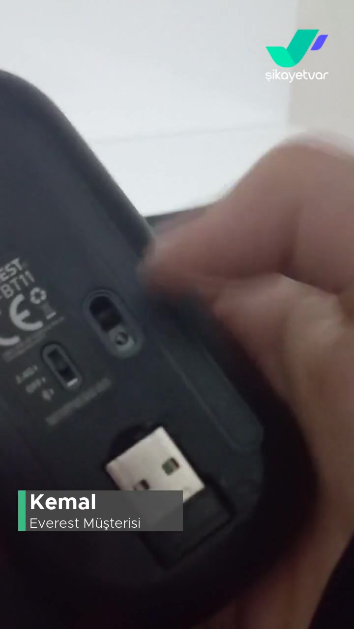 Everest SM-BT11 Mouse Renk Problemi videonun kapak resmi