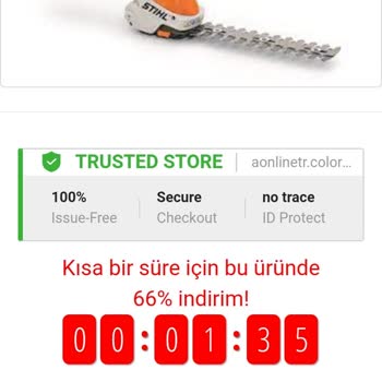 Stihl Şarjlı Çit Biçme Makinesi
