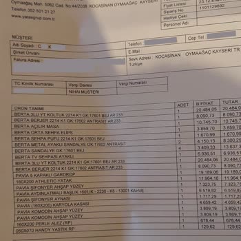 Enza Home'dan Aldığım Mobilyaların Teslim Tarihi Gecikti.