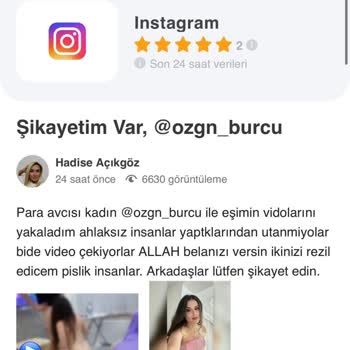 Guncelsikayetlerimiz.com Hadise Açıkgöz Adlı Kullanıcı