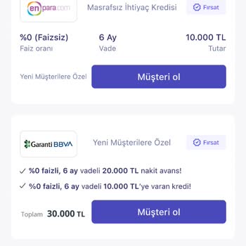 HangiKredi Üzerinden Verilen Onbank ve Enpara Denilen Asılsız Reklamlar