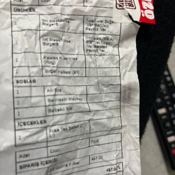 Burger King Cennet Londra Asfaltı Şubesi Ve Migros Yemek Sorumsuzluğu!