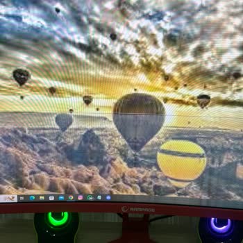 Rampage Monitör Çizgi Çizgi😢😢