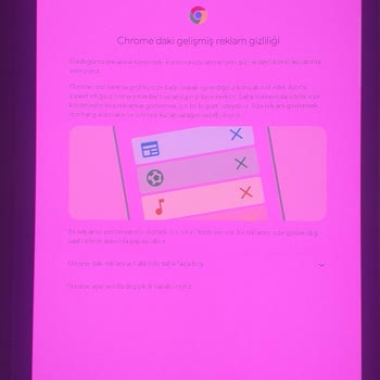Samsung Tablet Ekran Pembeleşmesi