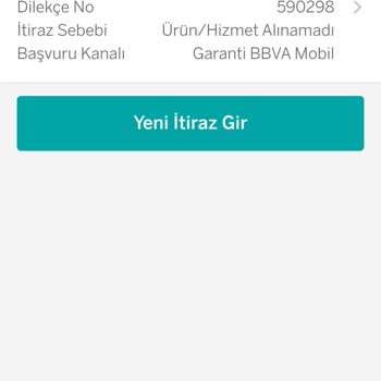 Garanti BBVA Müşteri Hizmetleriyle Yaşanan Sorunlar