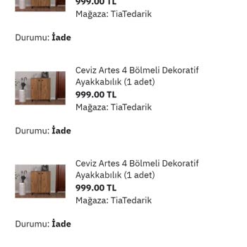 Epttavm Tiatedarik İade Yapmadı