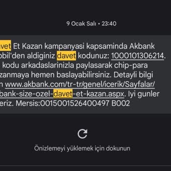 Akbank Davet Et Chip Para Kazanma!