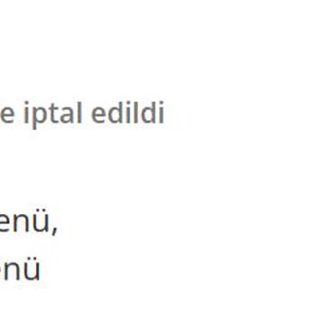 Yemek Sepeti Sipariş İptali