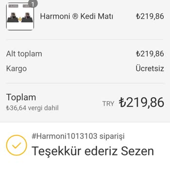 Harmoni Store Hiçbir Bilgi Alamıyorum
