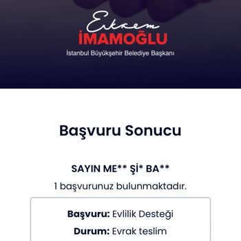 İBB - İstanbul Büyükşehir Belediyesi Evlilik Desteği Onayı Gecikiyor