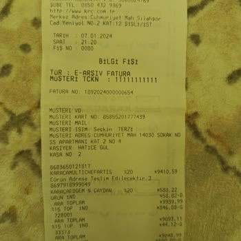 Karaca Züccaciye Karaca Firmasının Sorumsuzluğu...