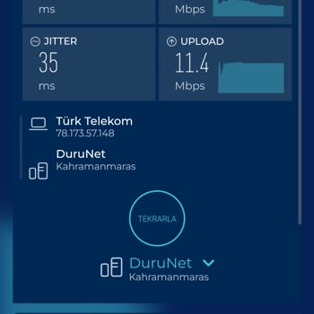 Türk Telekom İnternet Hız Testleri
