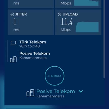 Türk Telekom İnternet Hız Testleri