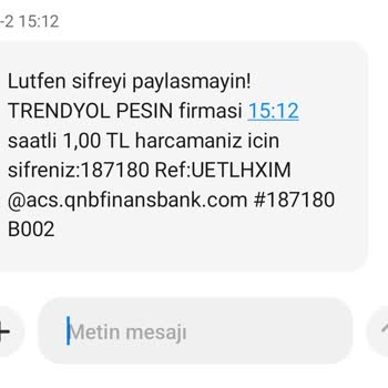 Trendyol.com Para İadesi Yapmıyor