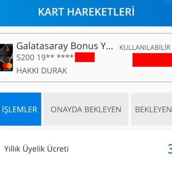 Denizbank Kredi Kartı 'Yıllık Üyelik Ücreti'