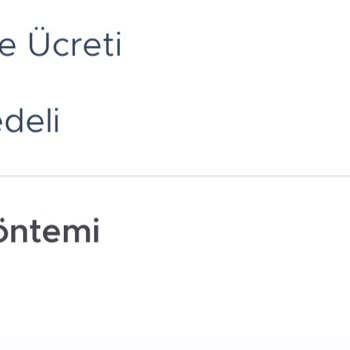 BiTaksi Hizmet Bedeli Uygulaması