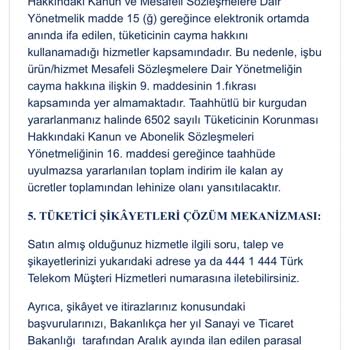 Türk Telekom Tarife Değişikliği Sonrası Yüksek Tarife Fiyatı