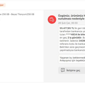 Kocaman Firma Yanlış Yaptık Diyor Ayıp Ya Hepsiburada