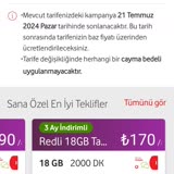 Vodafone 5 Ay Önceden Yeni Paket Satmak İstedi