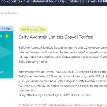Türk Telekom Hakkım (tarifemde Olması Gereken) Olanı Vermiyor...