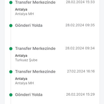 Trendyol Express İstanbul Yerine Antalya'ya Yanlış Kargo Teslimi Ve Yaşanan Gecikme