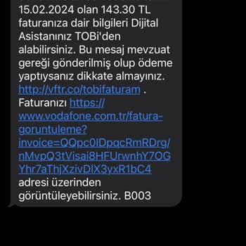 Vodafone Taahhüt Edilen Fatura Bedelinde Habersiz Değişiklik Yapıyor