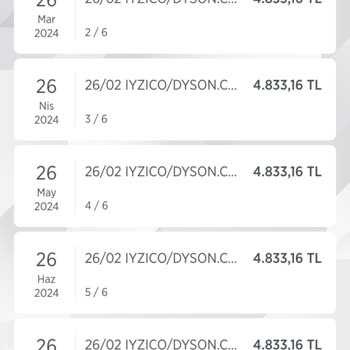 Dyson Beni Çok Mağdur Ettiniz