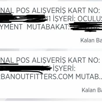 Ziraat Bankası Pişmanlıktır Haberim Olmadan Kartımdan Harcama Yapıldı!