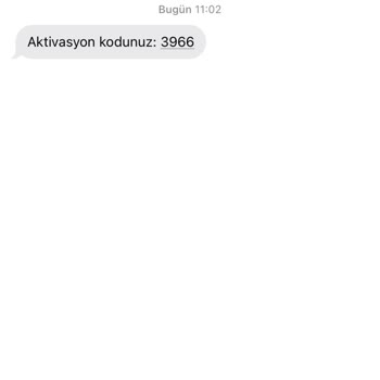 Alo Kontör 7010 Aktivasyon Kodu İçeren Mesajlar