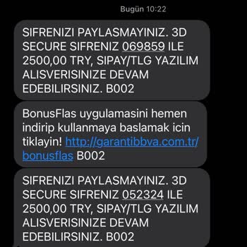 Sipay SPAY/TLG Ücret İadesi
