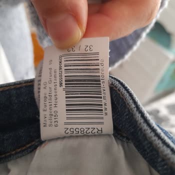 Maviden Aldığımız Pantolon Aşındı