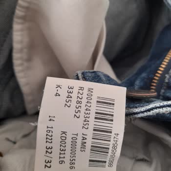 Maviden Aldığımız Pantolon Aşındı
