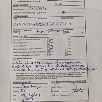 Vodafone Net 5 Yıllık Sadık Müşterinin Hız Problemi