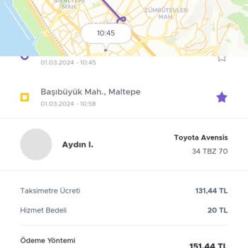BiTaksi 20 TL Saçmalığı