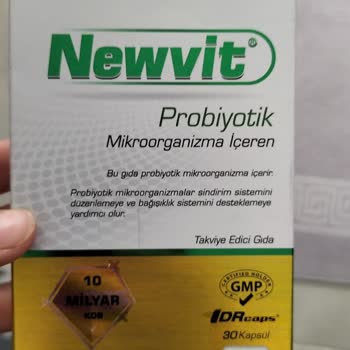 RC Farma İlaç Newvit Probiyotik Bozuk Çıktı