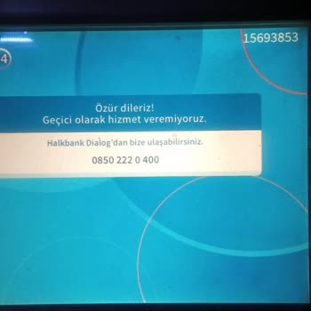 İş Bankası Ve Halkbank ATM Para Yatırma Problemi