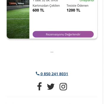 olleyy.com Halısaha Sorunu