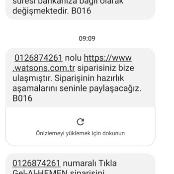 Watsons 99₺ Tıkla Gel Al