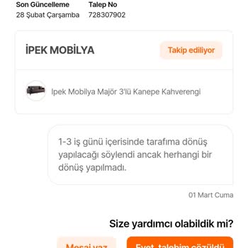 Hepsiburada Para İadesi Yansıtılmadı