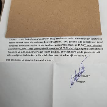 Dolap İade Kargo Ücreti Sorunu