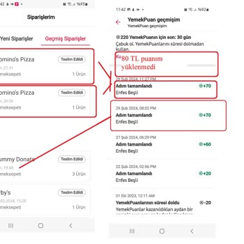 Yemek Sepeti Club Kuponum Yüklenmedi