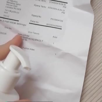 Maruderm Hatalı Ürün, Bozuk Pompa