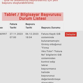 Gençlik ve Spor Bakanlığı Vergisiz Bilgisayar Desteğinden Faydalanamıyorum