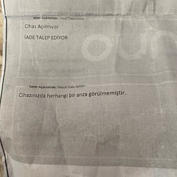 Ouno Service Akıllı Saat İadesinde Yaşanan Mağduriyet