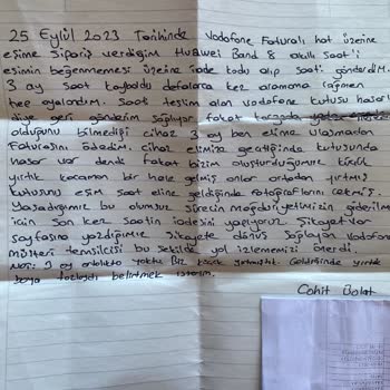 Ouno Service Akıllı Saat İadesinde Yaşanan Mağduriyet